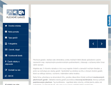 Tablet Screenshot of plechovegaraze.eu